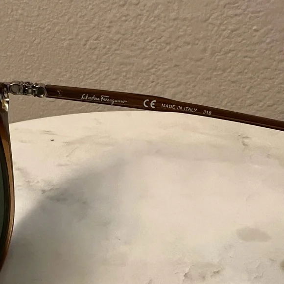 Salvatore Ferragamo Classic Brown Sunglasses